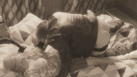 Scott Thompson Naked in The Kids in the Hall. Butt, Underwear, bedroom, black and white. 176196