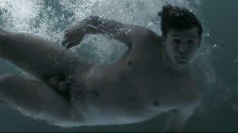 Simon Morzé Naked as Franz Huchel. Balls, Penis, Sexy, Shirtless, barefoot, dark. 176823