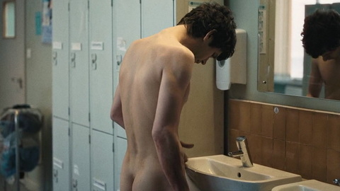 Ben Whishaw Naked as Adam Kay. Butt, Shirtless, locker room, mirror. 177117