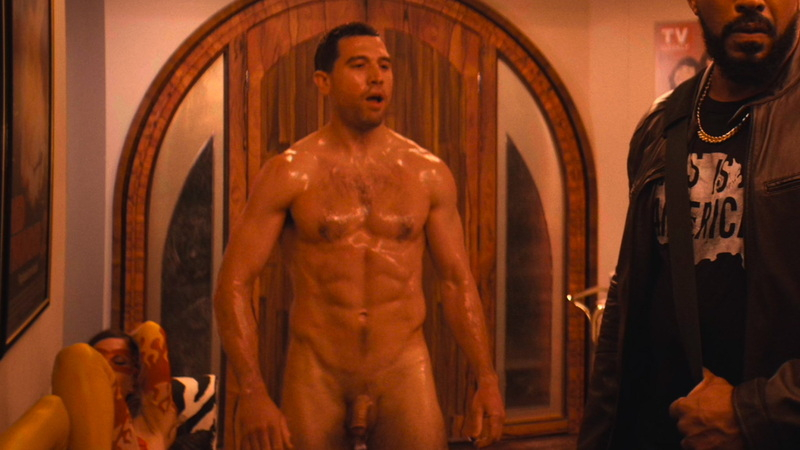 Brett Geddes Naked as Termite. Balls, Penis, Shirtless, full frontal, lube. 178203