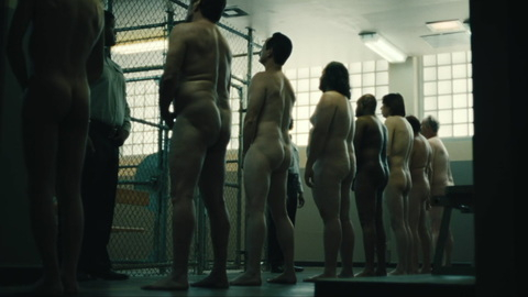 Shea Whigham Naked as G. Gordon Liddy. Butt, Shirtless, hands over junk, multiple men. 177675