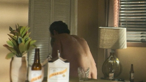 Michael Irby Naked in Mayans M.C.. Butt, Shirtless, beer. 184705