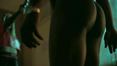 Tahj Vaughans Naked in P-Valley. Butt, butt crack, dark room. 178699