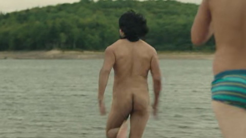 Joshua Odjick Naked as Pasmay. Butt, barefoot, beach. 178167