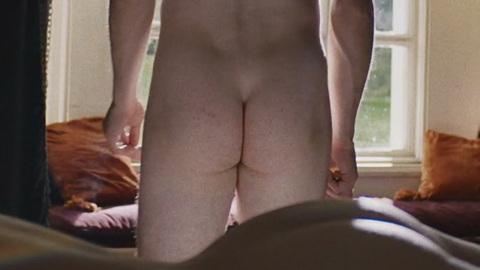 Nudes of Paul Sheringham from Mothering Sunday. Butt, barefoot, bedroom. 178236