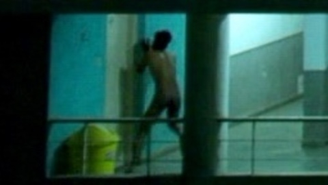 Nikhil Vijay Nude in Hostel Daze. Butt, barefoot, blurry. 178306