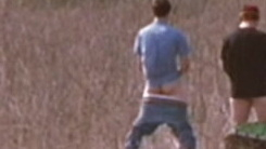 Nudes of Dustin Knight from Grind. Butt, group, outdoors. 178524
