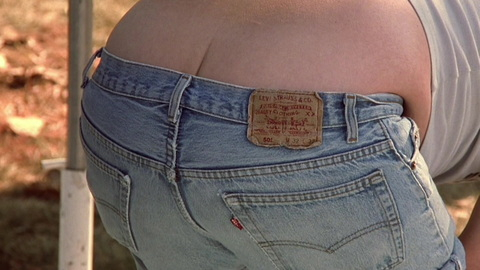 David Bowe Naked in Grind. Butt, close up, jean shorts. 178525