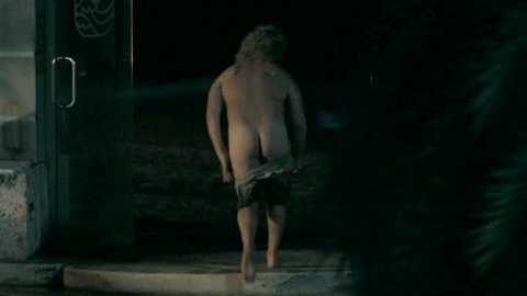 Ben Sinclair Nude in The Resort. Butt, beach, buttcrack. 178762