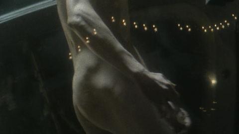 Tom Sturridge Naked as Morpheus / Dream. Butt, Shirtless, in cage, muscular. 178779