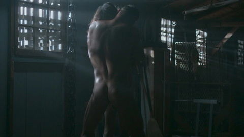Cooper Koch Naked as Stu. Butt, Gay, Shirtless, butt crack, dark room. 178797
