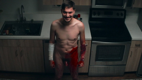Zach Villa Nude as Will. Balls, Penis, Shirtless, bandages, bloody. 178898