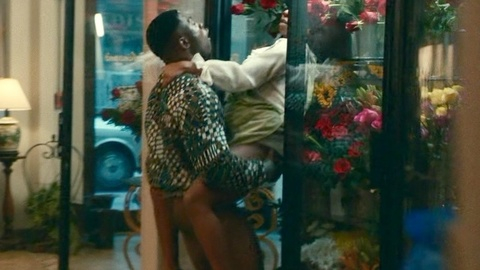 Trevante Rhodes Naked in Mike. Butt, couple, flowers. 179311