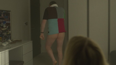 Nudes of Lawrence from Bloods. Butt, buttcrack, shirt no pants. 179328