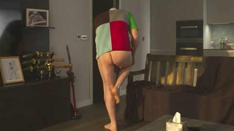 Julian Barratt Naked in Bloods. Butt, buttcrack, leg up. 179329