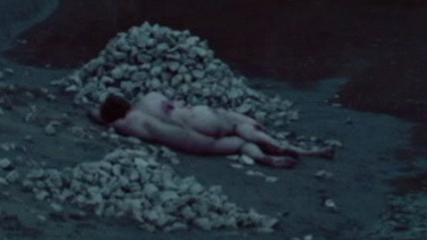 Morten Burian Nude as Bjørn. Butt, Shirtless, dead body, outdoors. 179516