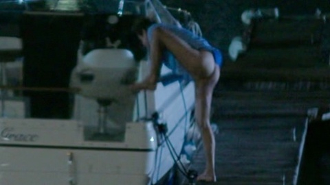 Claes Bang Nude in Bad Sisters. Butt, barefoot, boat. 179578