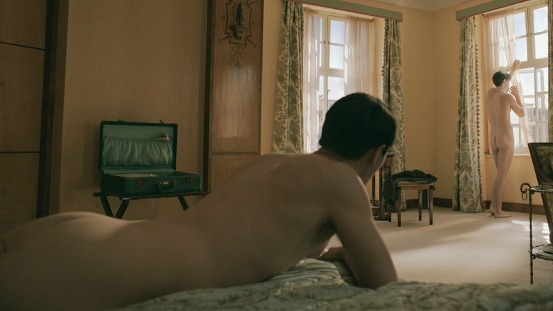 David Dawson Naked as Patrick Hazlewood. Butt, Shirtless, bed, hotel. 180159