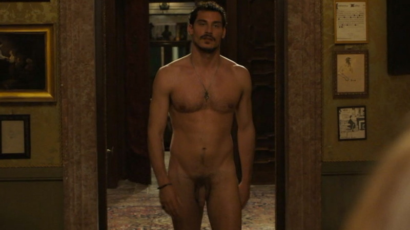 Stefano Gianino Naked as Niccolò. Balls, Penis, Shirtless, full frontal, muscular. 180717
