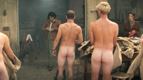 Jack O'Connell Nude in SAS: Rogue Heroes. Butt, changing clothes, nude. 195400