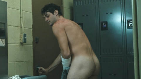 Noah Centineo Naked as Owen Hendricks. Butt, bathroom, brown hair. 195369