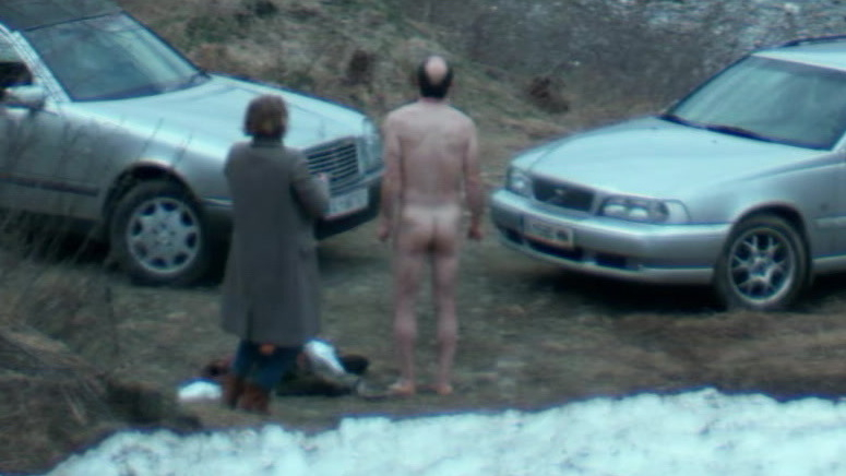 Gerhard Liebmann Naked in Woman of the Dead. Butt, Shirtless, distant, gunpoint. 181327