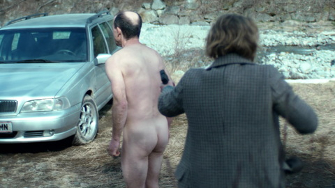 Nudes of Sebastian Hackspiel from Woman of the Dead. Butt, Shirtless, balding, car. 181326