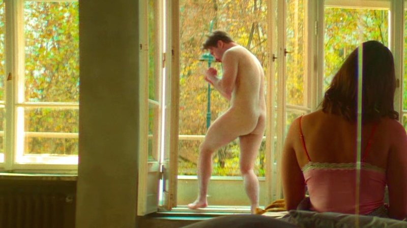 Henryk Simon Nude as Radek. Butt, Shirtless, Straight, looking outside, muscular back. 181406
