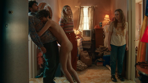 Jizzlord from Extraordinary Naked. Butt, Shirtless, hairy butt, hallway. 181601