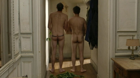 Antoine Gouy Nude in A Love You. Butt, Shirtless, hallway. 181738