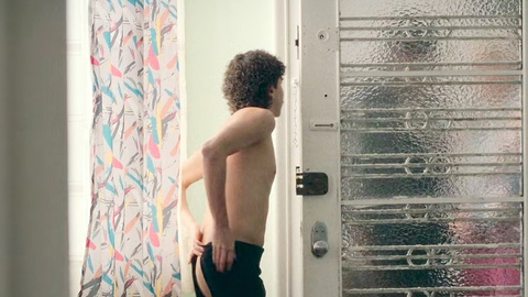 Emmanuel Restrepo Naked as Camilo Granados. Butt, Shirtless, answering door, nude. 201015