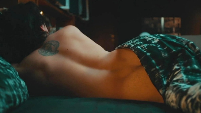 Giulio Beranek Nude as Luciano. Butt, Shirtless, brown hair, in bed. 182120