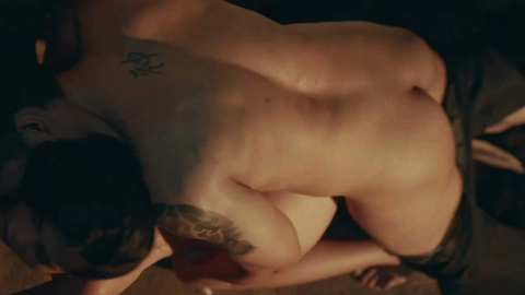 Erasmo Timbal Nude in Erotica Manila. Butt, Shirtless, Straight, man and woman, man behind woman. 182248