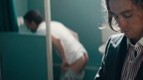 Mason from Rain Dogs Naked. Butt, background, jail cell. 182501