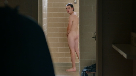 Nudes of Xavier Baxter from School Spirits. Butt, Shirtless, naked, shower. 182568