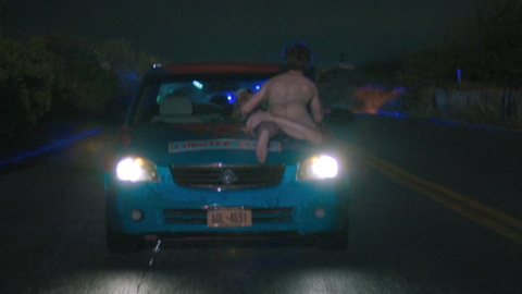 Nudes of Percy from No Hard Feelings. Body Double, Butt, Shirtless, hood of car, nightime. 185628