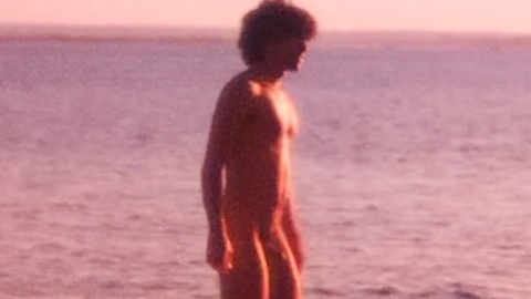 Daniel Gabriel Nude in Lonesome. Penis, Shirtless, beach, black. 182680