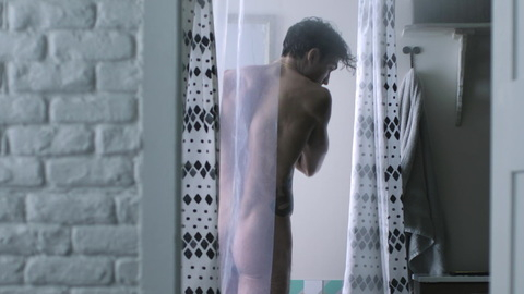 Andre Anthony Nude as Matteo / Colin. Butt, bare back, butt cheek. 182834
