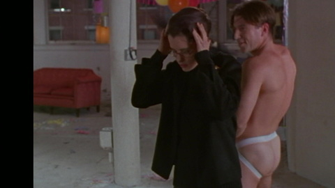 Anthony Jones Naked in Party Girl. Butt, Sexy, Shirtless, dancing, jockstrap. 182893