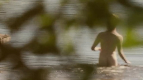 Joint Boy from The Pink Chateau Naked. Butt, 2 men, beach. 183083