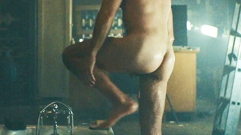 Pavlo Aldoshyn Naked in Sniper: The White Raven. Butt, Penis, Shirtless, barefoot and naked, bathtub. 183079