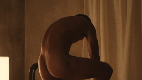 Young Mazino Nude as Paul Cho. Balls, Butt, backsack, balls visible. 183098