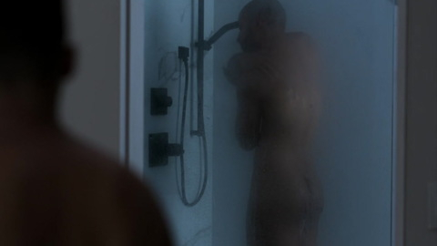Gordo Castillo from Power Book II: Ghost Naked. Shirtless, Butt, shower, shower glass. 183545