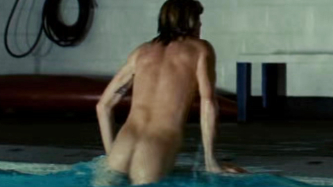 Thomas Blake Jr. Naked as Rick. Butt, getting out of pool, nude. 183321