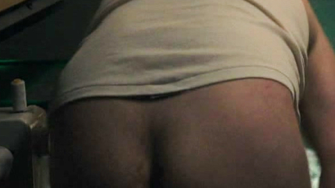 Brandon McClelland Naked in Totally Completely Fine. Butt, bent over, butt crack. 183385