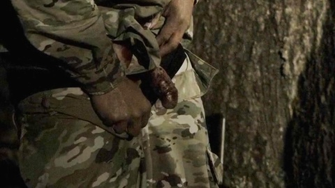 Manny from Ruthless Naked. Penis, Prosthetic, nighttime, nude. 183515