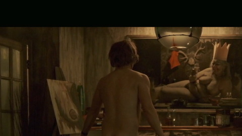 Neal Ward Naked as Lionel Flack. Butt, Shirtless, fireplace, nudecomer. 183453