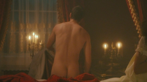 Corey Mylchreest Nude in Queen Charlotte: A Bridgerton Story. Butt, Shirtless, after sex, bedroom. 183748
