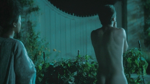 Corey Mylchreest Nude as Young King George. Butt, Shirtless, night, outside. 183752