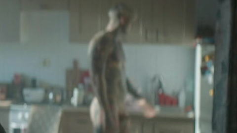 Kamil from Temptation Naked. Penis, Shirtless, blonde, kitchen. 183839